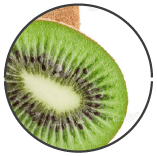 El Kiwi es un ingrediente rico en Vitamina C
