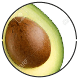El aguacate es un ingrediente rico en Vitamina E